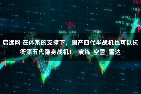 启远网 在体系的支撑下，国产四代半战机也可以抗衡第五代隐身战机！_演练_空警_雷达