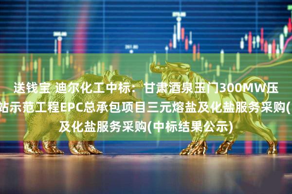 送钱宝 迪尔化工中标：甘肃酒泉玉门300MW压缩空气储能电站示范工程EPC总承包项目三元熔盐及化盐服务采购(中标结果公示)
