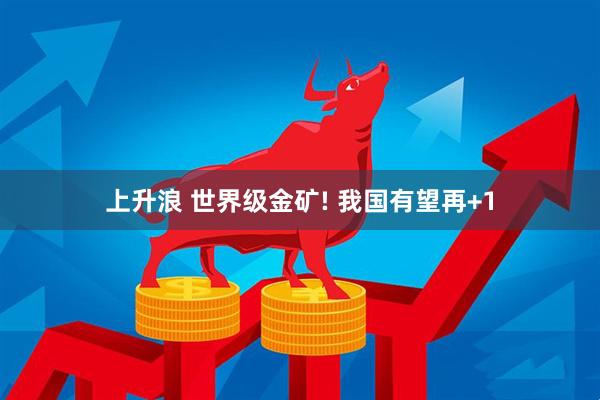 上升浪 世界级金矿! 我国有望再+1